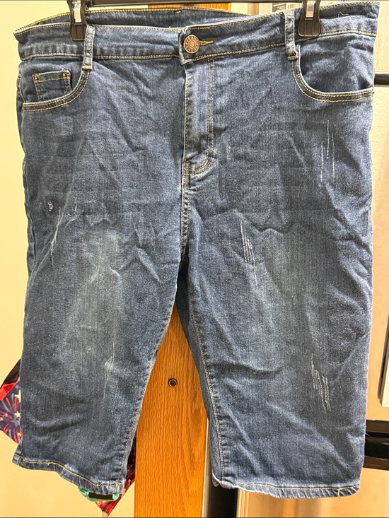 Pants - Blue Denim Jeans Shorts size XXL
